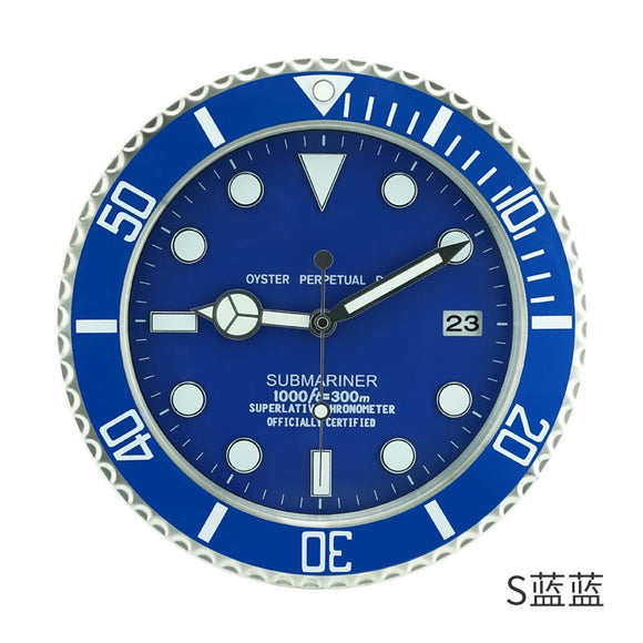 Horloge De montre d'art en métal De conception De luxe Relogio De Parede Decorativo horloges murales De décoration avec Logos correspondants