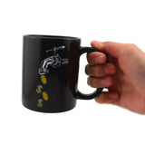 Livraison gratuite 1 pièce drôle or pièce magique changement de couleur tasse café lait thé tasse bureau café tasse Unique cadeau idée pour anniversaire