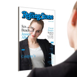 Motivationnel RollingStone Magazine Front Page miroir mur décor nouveauté miroir Supermodel imitant réflecteur fille maquillage miroir