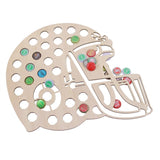 Casque de Football américain casquette de bière carte affichage mural carte Rugby Art décoration de la maison accessoires idée cadeau Unique pour les amateurs de Rugby