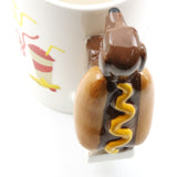 1 pièce teckel saucisse chien lait jus tasse tasse saucisse chiot Bassotto Pet Pug tasse Aniaml café tasse thé amant chien cadeau