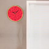 Horloge murale moderne pastèque heure d'été avec chiffres Troipcal cuisine Art mural décor fruits Style Quartz silencieux horloge murale ronde