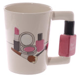 Fille outils Adore vernis à ongles en forme de poignée tasse vernis à ongles manipulé tasse cadeau Unique tasse à thé