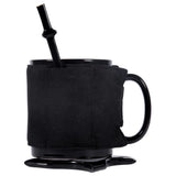 Livraison gratuite 1 pièce créative Ninja Mug noir masque tasse en céramique avec cuillère épée café lait thé tasses nouveauté cadeaux