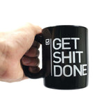 10 oz personnalité méga tasse motivation obtenir merde fait en céramique bureau tasse à café tasse à thé noir