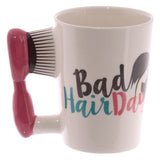 1 pièce beauté série tasse à café filles chambre tasse vanité décor maquillage inspiré mode cheveux brosse bureau thé tasse tasse