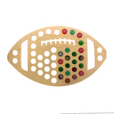 Casquette de bière de Football américain carte ballon de Rugby casquette en bois piège porte-bouchon de vin Collection Art mural affichage carte vin amoureux cadeau
