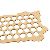 Casquette de bière murale carte de porto Rico carte en bois panneau d'affichage artisanat en bois pour casquette collecteur buveur de bière porto Rico Art carte