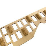 Delaware vin liège mur affichage carte Delaware bois découpe en forme de liège décor à la maison carte personnalisée bois carte cadeau pour nouvelle maison