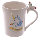 magique cheval tasse je ne crois pas aux humains bureau café lait tasse 3D original arc-en-ciel licorne tasse pour enfant