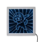 Dab danse Style Cavalier roi Charles épagneul LED infini miroir sans fin Tunnel de lumière décor à la maison drôle Dab danse cadeau