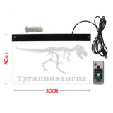 Tyrannosaure Rex squelette LED néon signe musée LED éclairage mur signe dinosaure t-rex décoratif acrylique LED bord éclairage Art