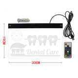 Dentiste soins dentaires LED enseigne néon hygiéniste dentaire bureau chambre salon éclairage décoration acrylique panneau dent fête signe