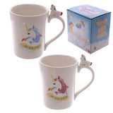 1 pièce magique cheval tasse je ne crois pas aux humains bureau café lait tasse 3D original arc-en-ciel licorne tasse pour enfant