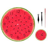 Horloge murale moderne pastèque heure d'été avec chiffres Troipcal cuisine Art mural décor fruits Style Quartz silencieux horloge murale ronde