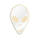 Miroir mural mignon extraterrestre ET extraterrestre E.T. Science galaxie planète pépinière enfant chambre décor acrylique miroir avec dos en bois