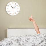 Sexy érotique moderne nouveauté horloge murale 12 Positions de sexe décoratif mur montre Kama Sutra adulte mur Art drôle sexe cadeau pour Couple