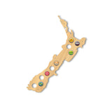 Nouvelle-zélande bière casquette carte Pub Bar en bois mur signe bière bouteille bouchon présentoir nouvelle-zélande carte homme Cave bière amoureux cadeau