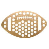 Casquette de bière de Football américain carte ballon de Rugby casquette en bois piège porte-bouchon de vin Collection Art mural affichage carte vin amoureux cadeau