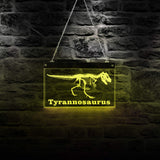 Tyrannosaure Rex squelette LED néon signe musée LED éclairage mur signe dinosaure t-rex décoratif acrylique LED bord éclairage Art