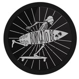 Né pour être squelette Surfer personnalisé LED personnalisé néon signe crâne avec planche de surf éclairé affichage signe Mancave Deocr Surfer cadeau