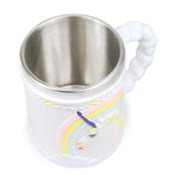 1 pièce arc-en-ciel licorne tasse à café Tankard gobelet tasse résine volante 3D imprimé licorne magique cheval tasse Drinkware