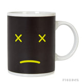 1 pièce sourire visage couleur changeante matin Mug magique caméléon tasse à café température sentant lait tasses et tasses