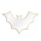 Miroir mural en forme de chauve-souris Halloween décor à la maison suspendu miroir acrylique chauve-souris avec dessus de Table en bois ou miroir de maquillage mural
