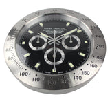Montre en métal forme horloge murale montre-bracelet décoration de la maison calendrier horloge murale Cool avec Date