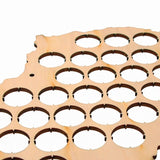 Personnalisé irlande bière casquette carte signe irlandais en bois suspendus carte meilleurs hommes cadeaux irlande bière casquette titulaire bière casquette affichage panneau