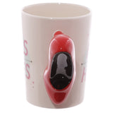 1 pièce dames talons hauts chaussure Stiletto poignée 3D tasse talons hauts hauts espoirs tasse à café tasse cadeau pour Fashionista