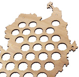 Bouchon de bière suisse carte bouchon de bouteille carte de la suisse meilleur cadeau patriotique décoration murale en bois suspendus artisanat carte pour bière Aficionado