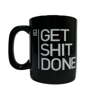 10 oz personnalité méga tasse motivation obtenir merde fait en céramique bureau tasse à café tasse à thé noir