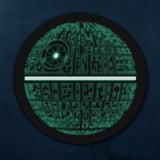 Étoile de la mort 3D Illusion d'optique LED enseigne au néon tableau fictif Mobile Station spatiale LED illuminé affichage veilleuse chambre décor