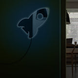 Miroir mural pour l'espace extérieur chambre d'enfants décor de pépinière Art mural avec des lumières de LED